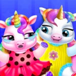 Logo of Twin Baby Unicorn Daycare android Application 